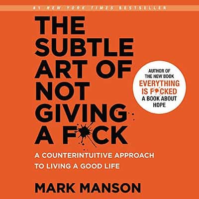 Subtle Art of Not Giving a F*ck book cover